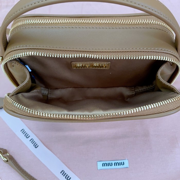 Leather Shoulder Bag“18*9.5*6.5CM”-068=