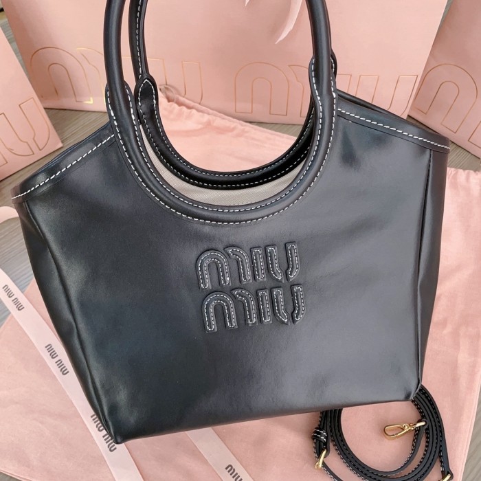 IVY Leather Bag“22*14*11CM”-009=
