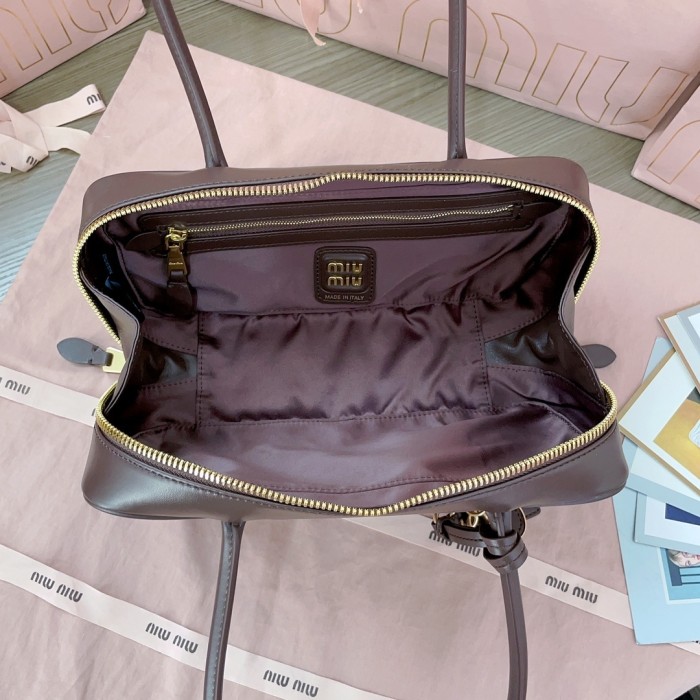 Leather Beau Bag“28*12*8CM”-0201=