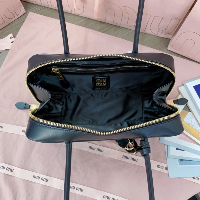 Leather Beau Bag“28*12*8CM”-0201=