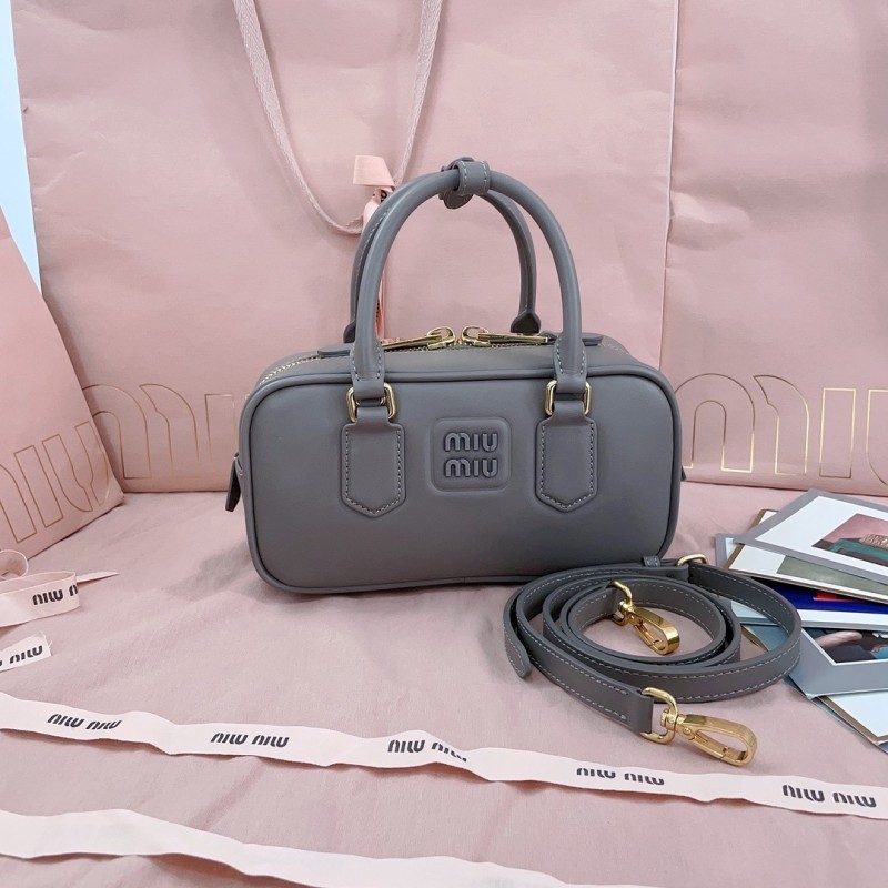 Arcadie Leather Bag“22*10.5*7.5CM”-039=