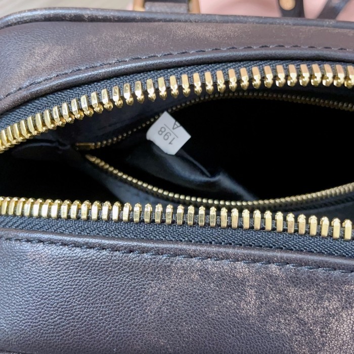 Arcadie Leather Bag“22*10.5*7.5CM”-039=