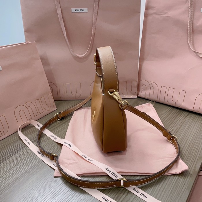 Nappa Leather Bag“20*17*6CM”-028=