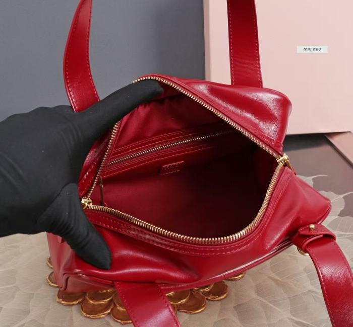 Ivy Leather Handbag“28*15*13CM”-008=