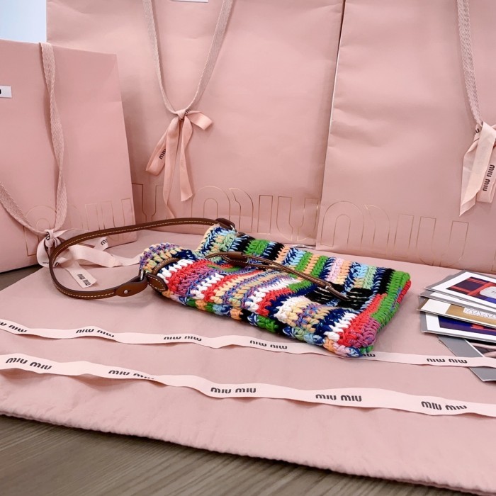 Woven Fabric Mini-Bag“23*20CM”-057=