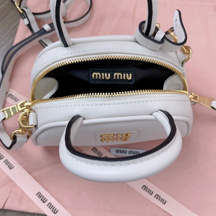 Leather Top-Handle Bag“18*11.5*8CM”-057=