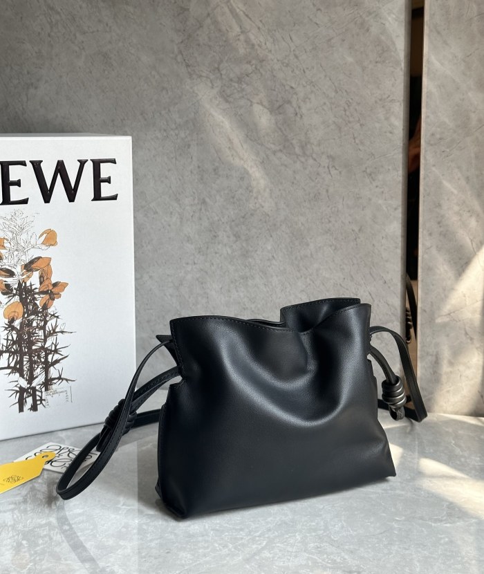 Mini Flamenco Clutch In Nappa Calfskin“22.5*18*9CM”-057=