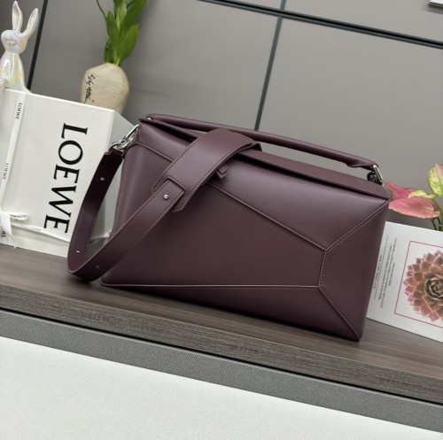 Puzzle Edge Bag In Soft Grained Calfskin“33*21.5*14.7CM”-008=