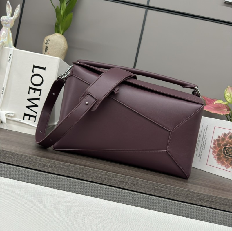Puzzle Edge Bag In Soft Grained Calfskin“33*21.5*14.7CM”-008=