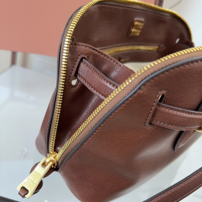 Aventure Nappa Leather Top-Handle Bag“33*17*11CM”-0811=