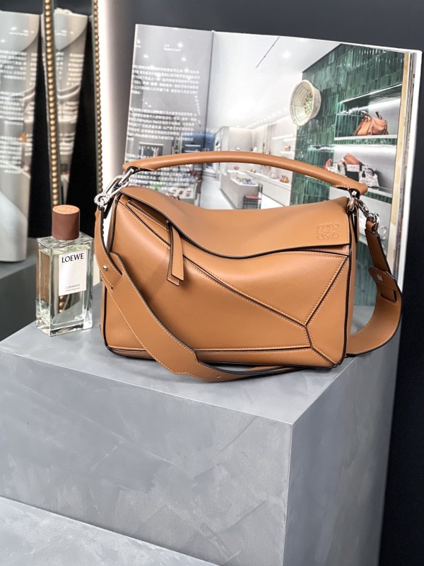 Medium Puzzle bag in classic calfskin“29*18*12CM”-027=