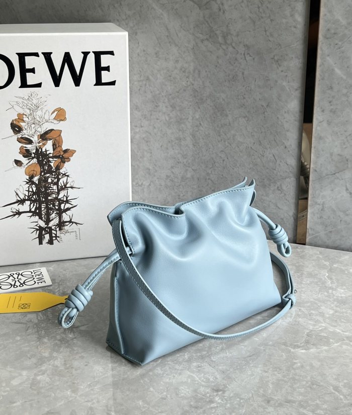 Mini Flamenco Clutch In Nappa Calfskin“22.5*18*9CM”-057=