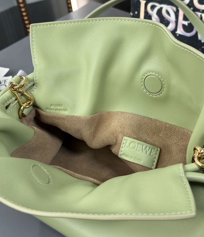 Mini Flamenco Clutch In Nappa Calfskin“22.5*18*9CM”-057=