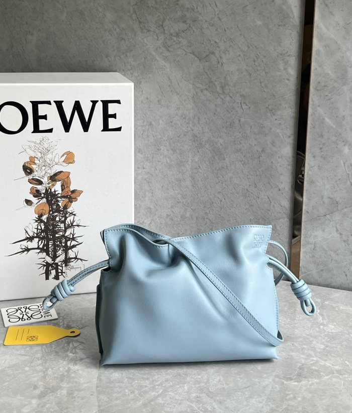 Mini Flamenco Clutch In Nappa Calfskin“22.5*18*9CM”-057=