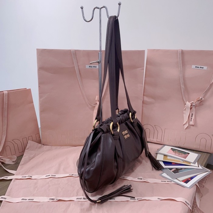 Joie Nappa Leather Bag“32*16*10.5CM”-0501=