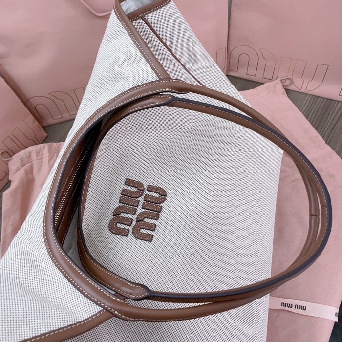 IVY Canvas And Leather Bag“38*38*18CM”-068=