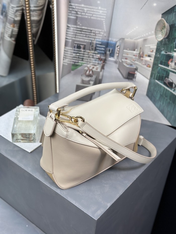 Small Puzzle Edge bag in classic calfskin“24*16*10.5CM”-086=