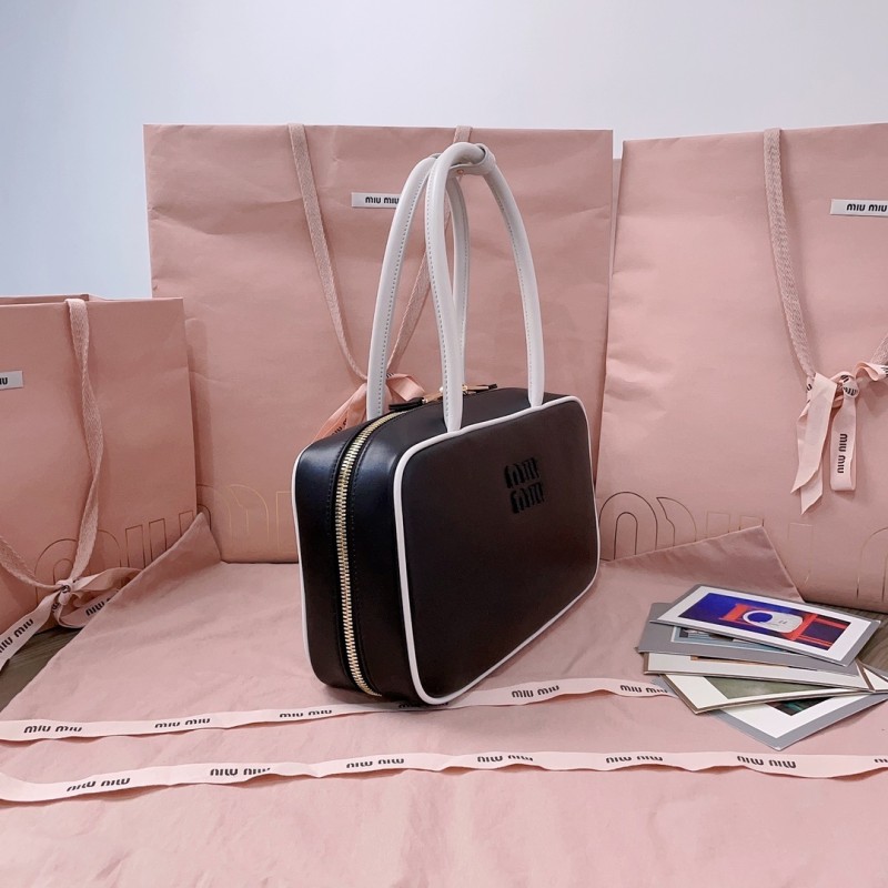 Beau Leather Handle Bag“29*17*9CM”-0501=