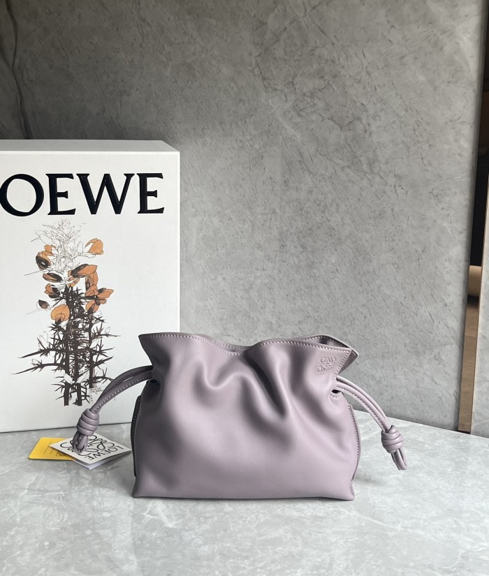Mini Flamenco Clutch In Nappa Calfskin“22.5*18*9CM”-057=