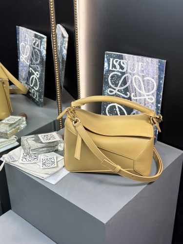 Small Puzzle Edge bag in classic calfskin“24*16*10.5CM”-086=