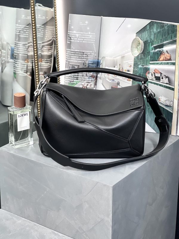 Medium Puzzle bag in classic calfskin“29*18*12CM”-027=