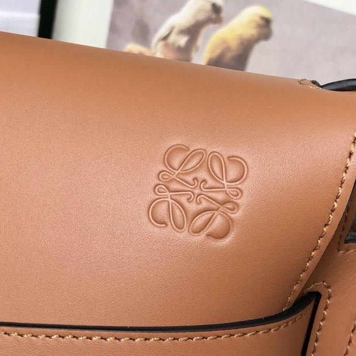 Small Gate Dual bag in soft calfskin and jacquard“20*19*11.5CM”-007=