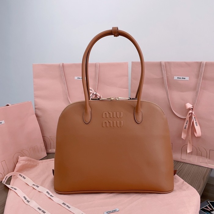 Logo-Embossed Shoulder Bag“38*27*16CM”-0801=