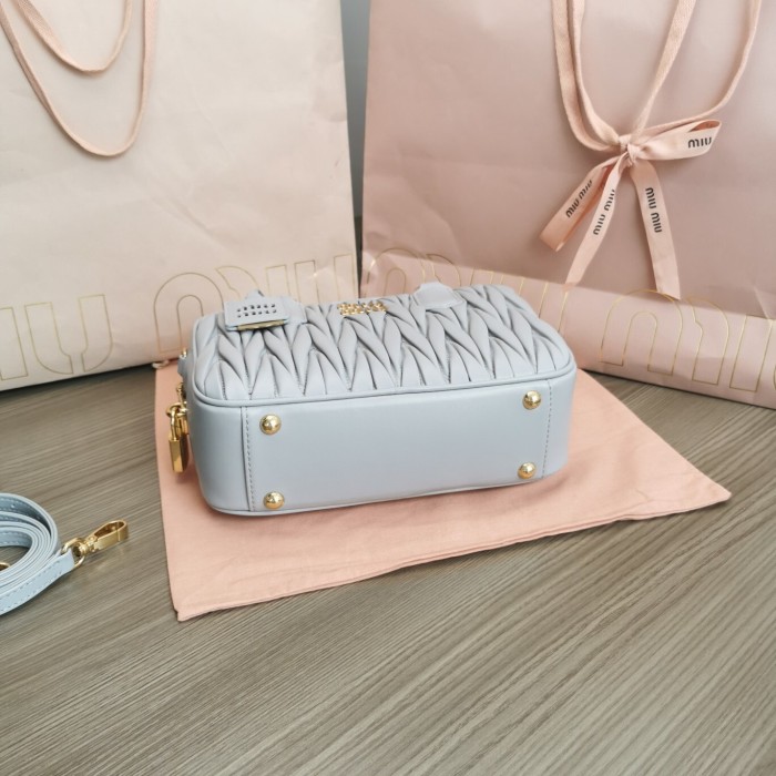 Arcadie Matelassé Nappa Leather Bag“24*16*7.5CM”-0511=
