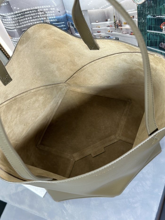 Medium Puzzle Fold tote in nappa calfskin“31.5*25.5*14.5CM”-086=