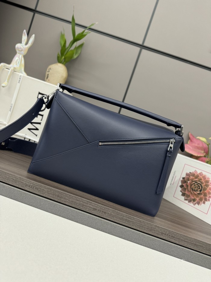 Puzzle Edge Bag In Soft Grained Calfskin“33*21.5*14.7CM”-008=
