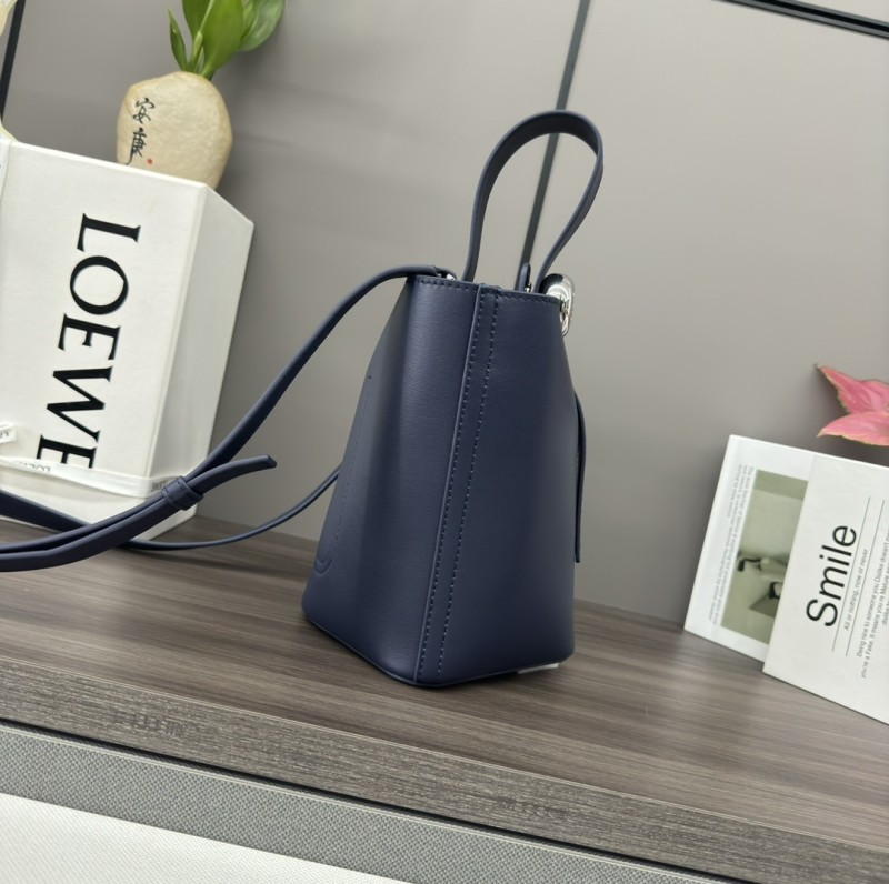 Pebble Bucket Bag In Soft Grained Calfskin“19.5*16*16CM”-037=