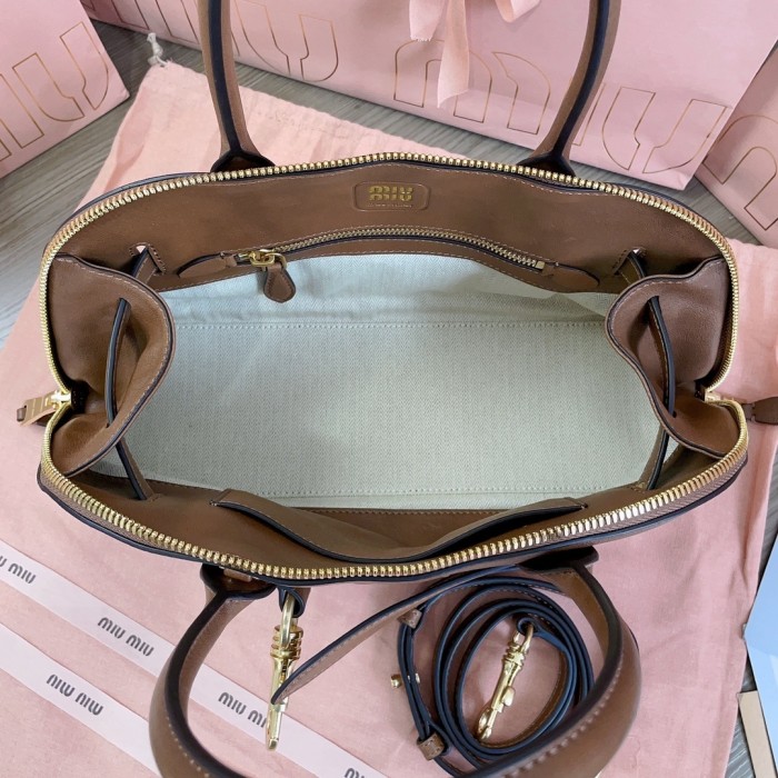 Aventure Nappa Leather Top-Handle Bag“33*17*11CM”-0811=