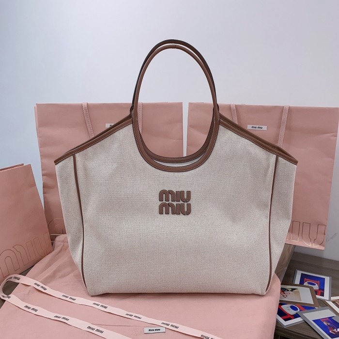 IVY Canvas And Leather Bag“38*38*18CM”-068=