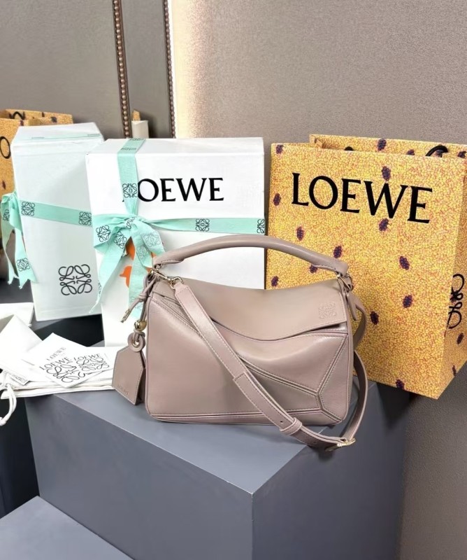 Small Featherlight Puzzle bag in nappa lambskin“24*16.5*10.5CM”-057=