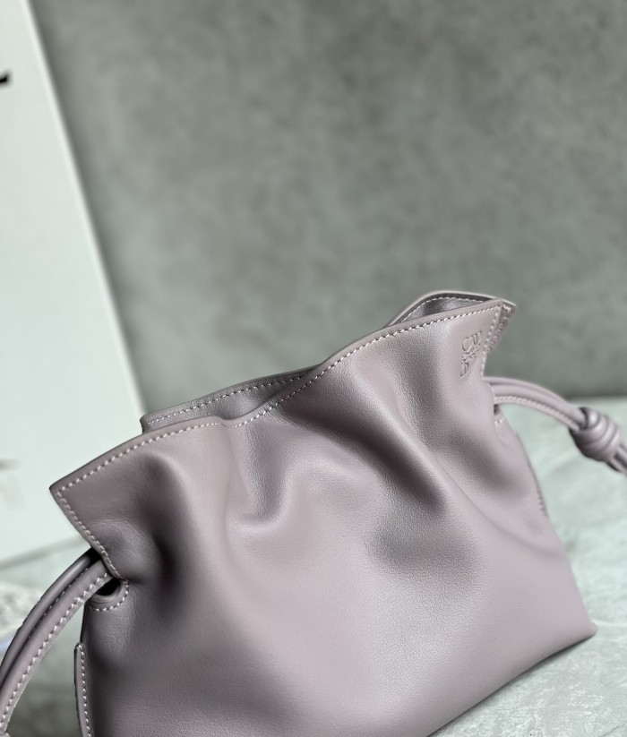 Mini Flamenco Clutch In Nappa Calfskin“22.5*18*9CM”-057=