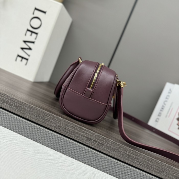 Amazona 23 Cropped Bag In Nappa Calfskin“23*11*10CM”-057=