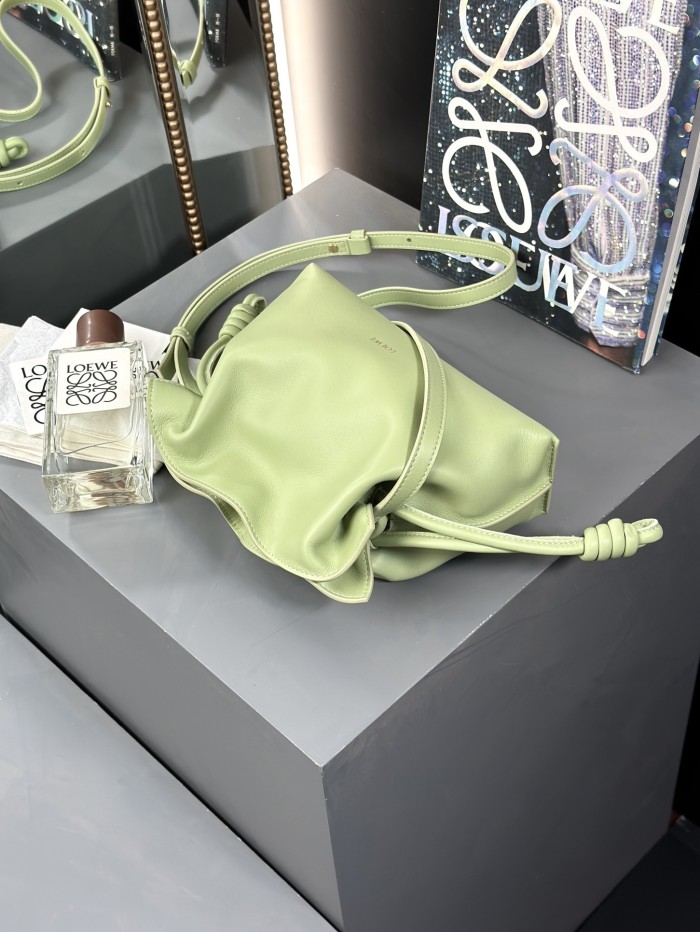 Mini Flamenco Clutch In Nappa Calfskin“22.5*18*9CM”-057=