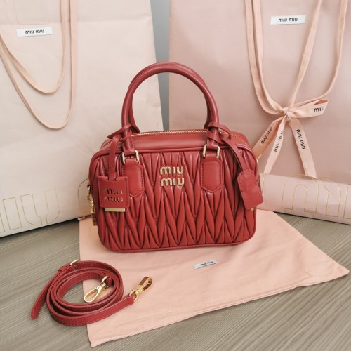Arcadie Matelassé Nappa Leather Bag“24*16*7.5CM”-0511=