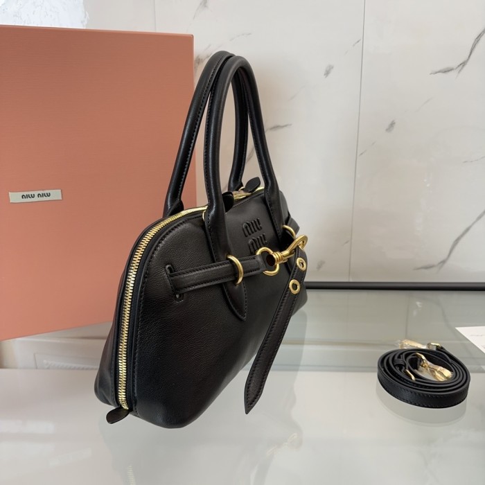 Aventure Nappa Leather Top-Handle Bag“33*17*11CM”-0811=