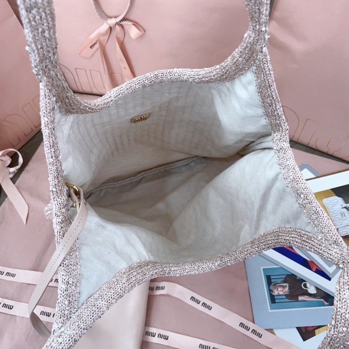 IVY Sequin Mesh Bag“40*35CM”-0301=