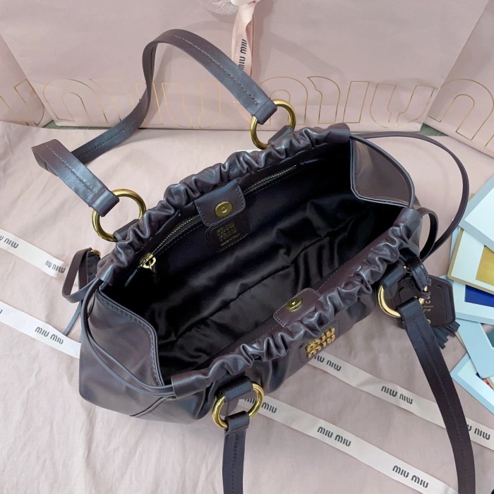 Joie Nappa Leather Bag“32*16*10.5CM”-0501=