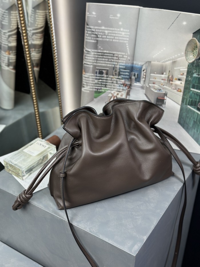 Medium Flamenco clutch in nappa calfskin“30*24.5*10.5CM”-086=