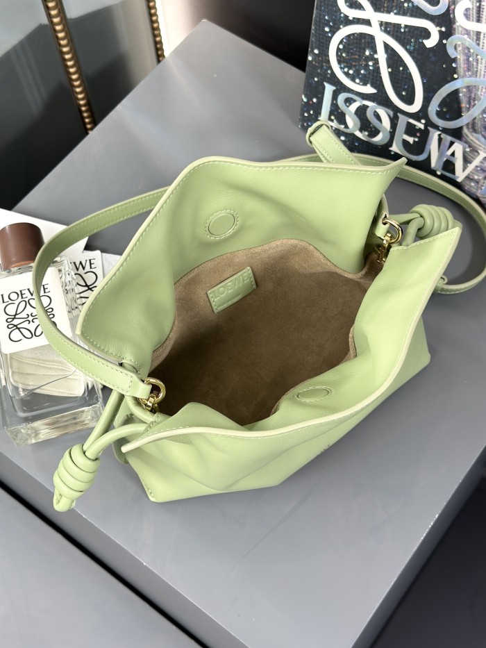 Mini Flamenco Clutch In Nappa Calfskin“22.5*18*9CM”-057=