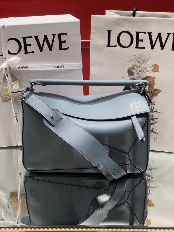 Medium Puzzle bag in classic calfskin“29*18*12CM”-027=