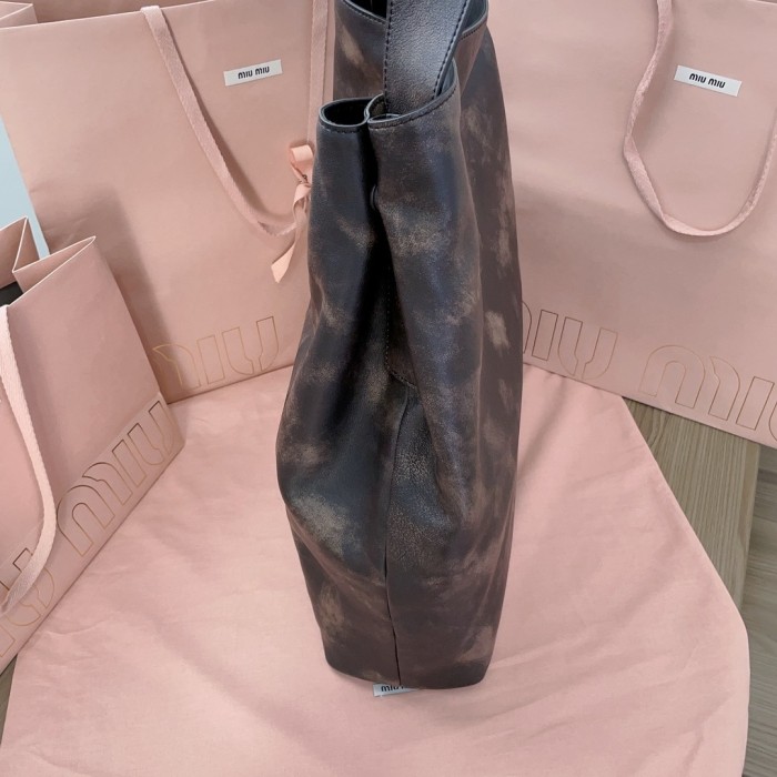 Leather Hobo Bag“39*38.5*11CM”-0021=