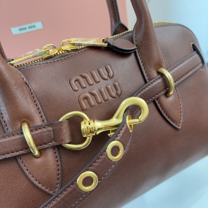 Aventure Nappa Leather Top-Handle Bag“33*17*11CM”-0811=
