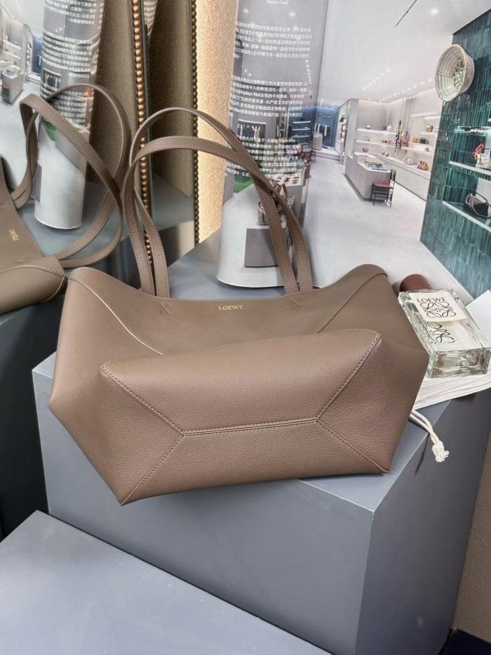 Medium Puzzle Fold tote in nappa calfskin“31.5*25.5*14.5CM”-086=