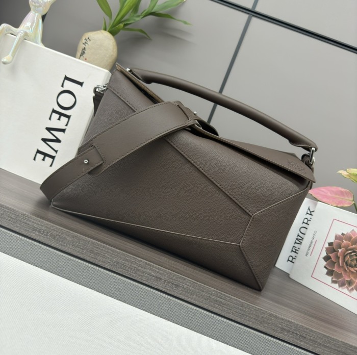 Puzzle Edge Bag In Soft Grained Calfskin“33*21.5*14.7CM”-008=