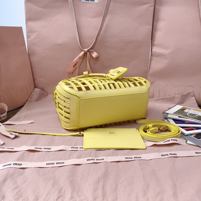 Leather Basket“24*12.5*9CM”-0611=