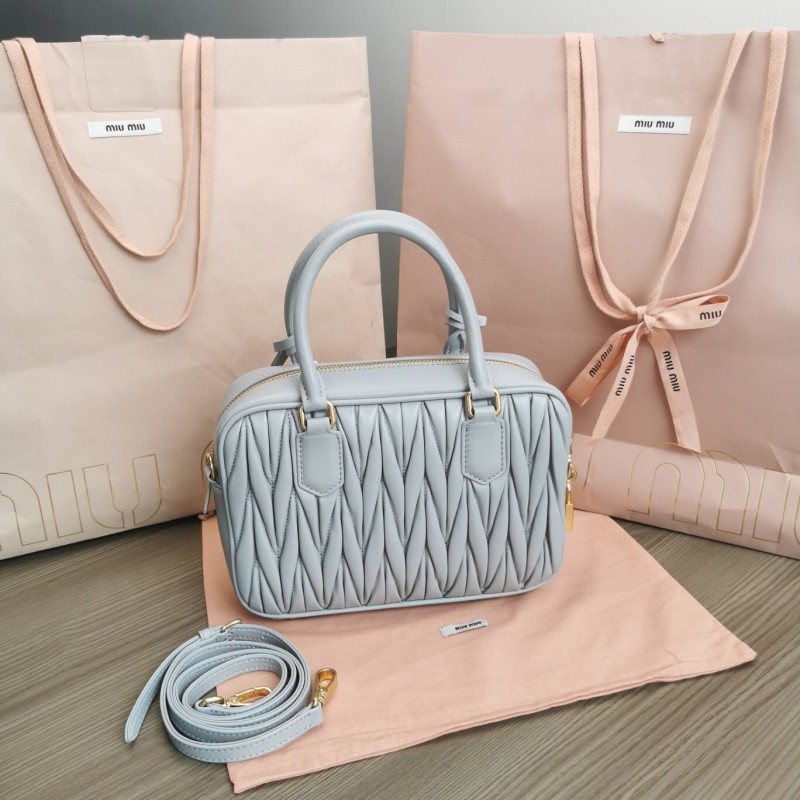 Arcadie Matelassé Nappa Leather Bag“24*16*7.5CM”-0511=